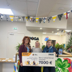 11,449,924 Steps by the "Ķekava Foods" Team Transform into a EUR 7,000 Donation